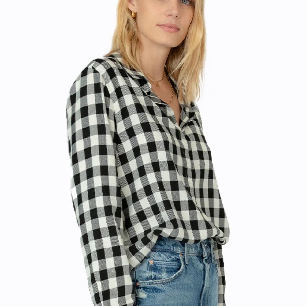 M a d e w e l l • Plaid crossover top